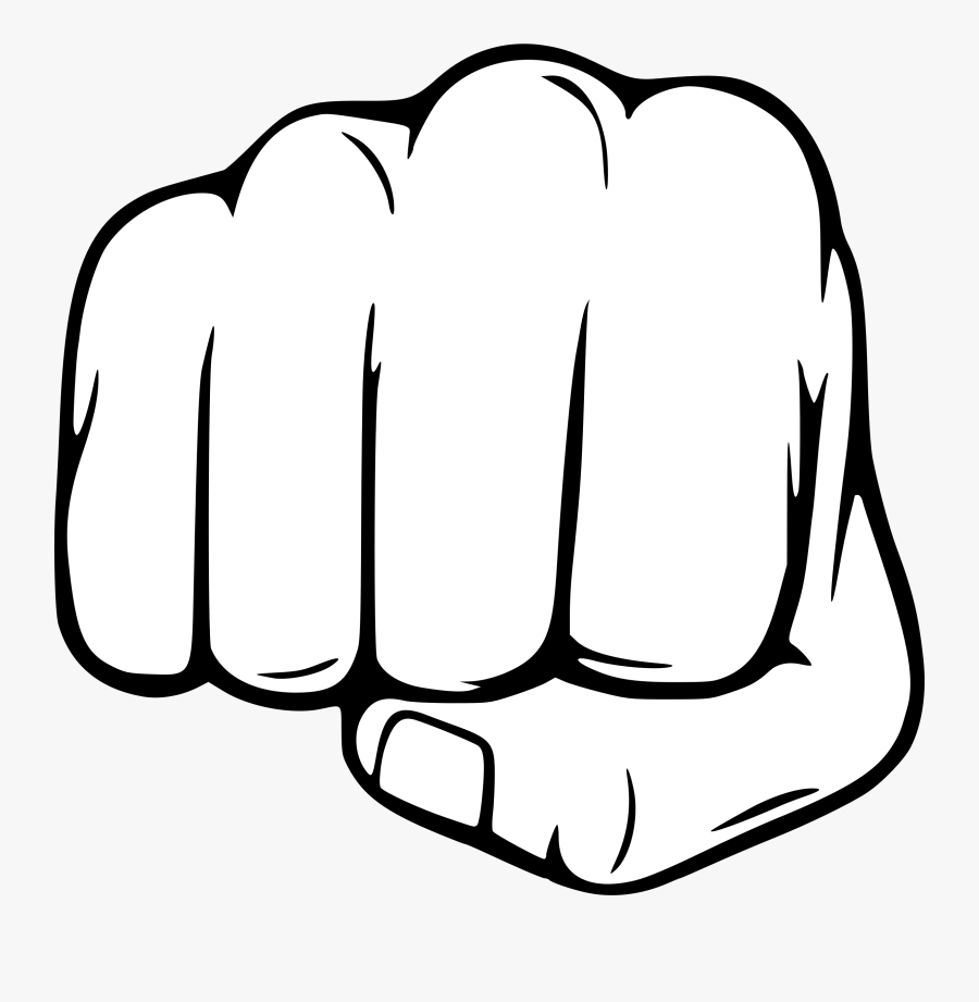 Fist Clipart Sideways - Fist Clipart, Transparent Clipart