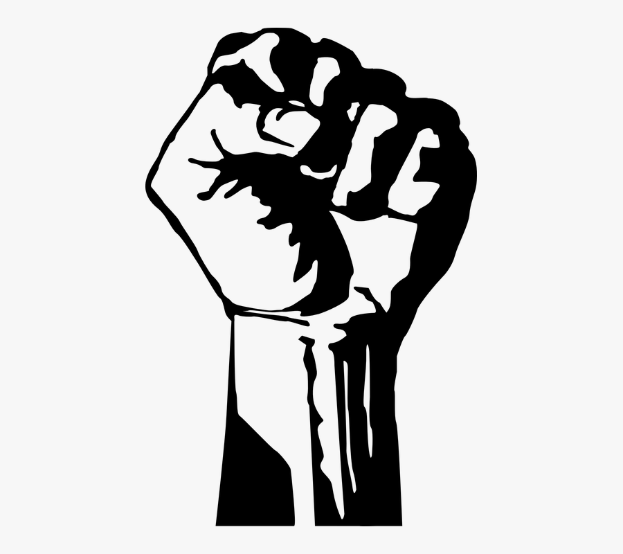 Transparent Fist Pump Clipart - Kepalan Tangan Png, Transparent Clipart