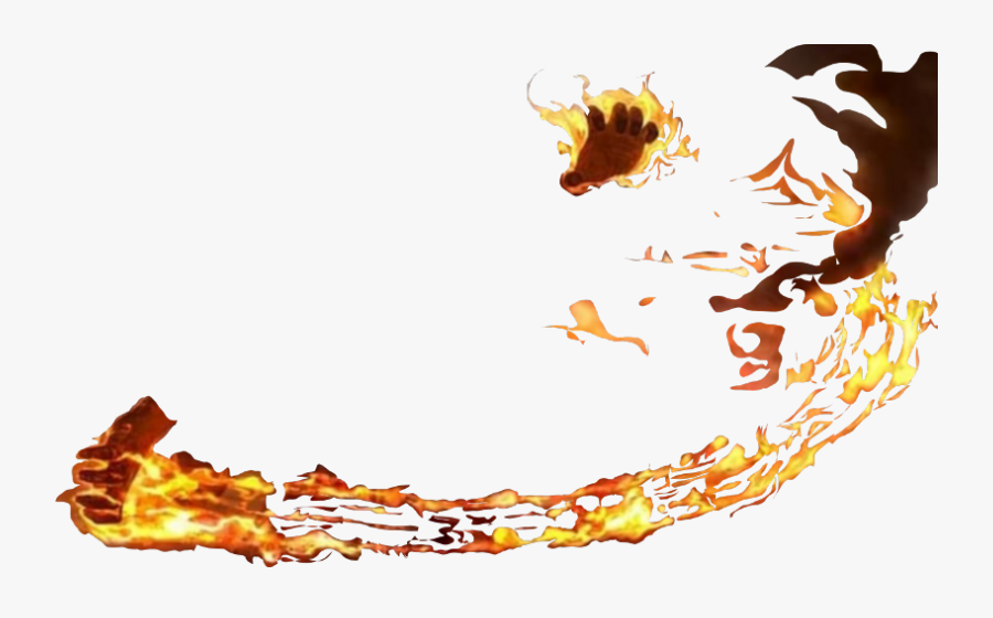 Fire Hand Hands Fist Power Freetoedit - Illustration, Transparent Clipart