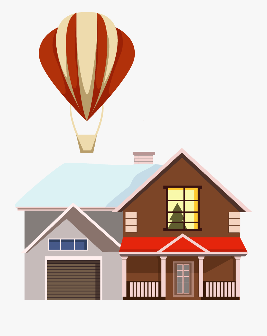 Vector Snow Snowing Reflection Png And Image - Hot Air Balloon, Transparent Clipart