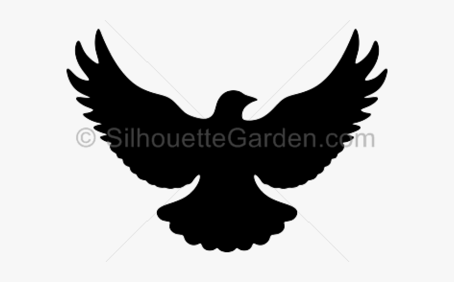 Dove Clipart Silhouette - Dove Clip Art Silhouette, Transparent Clipart