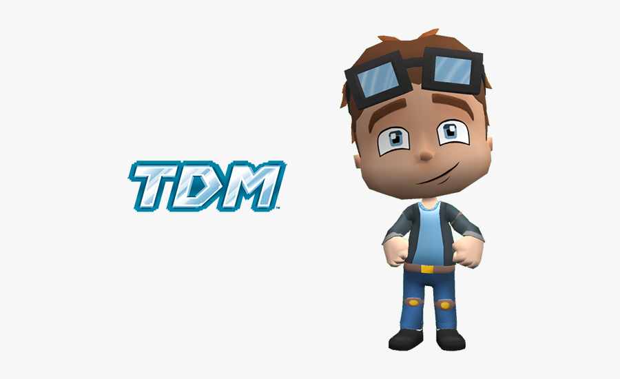 Dan-tdm - Cartoon Character Dan Tdm, Transparent Clipart