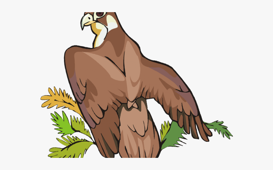 Black Eagle Clipart Copyright Free - Eagle In Zoo Clip Art, Transparent Clipart