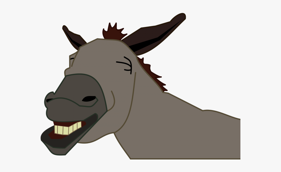 Donkey Head Clipart, Transparent Clipart