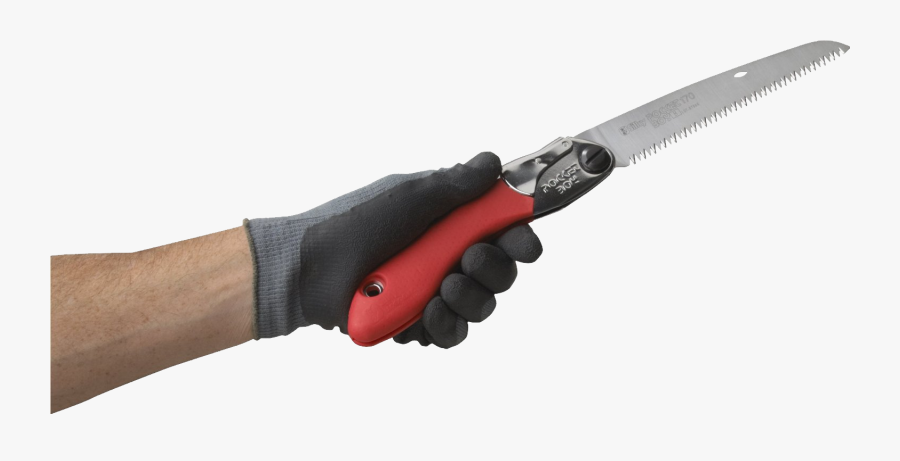 Hand Saw In Hand Png Image - Transparent Background Hand Tool Png, Transparent Clipart