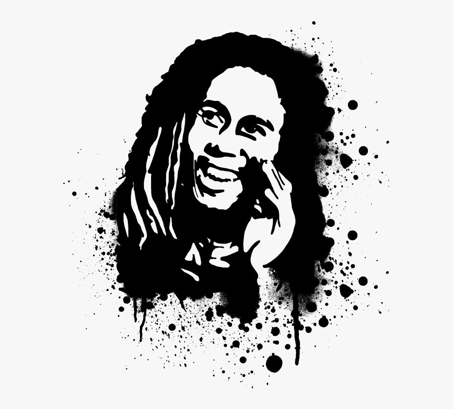 Bob Marley Cliparts - Bob Marley Png, Transparent Clipart