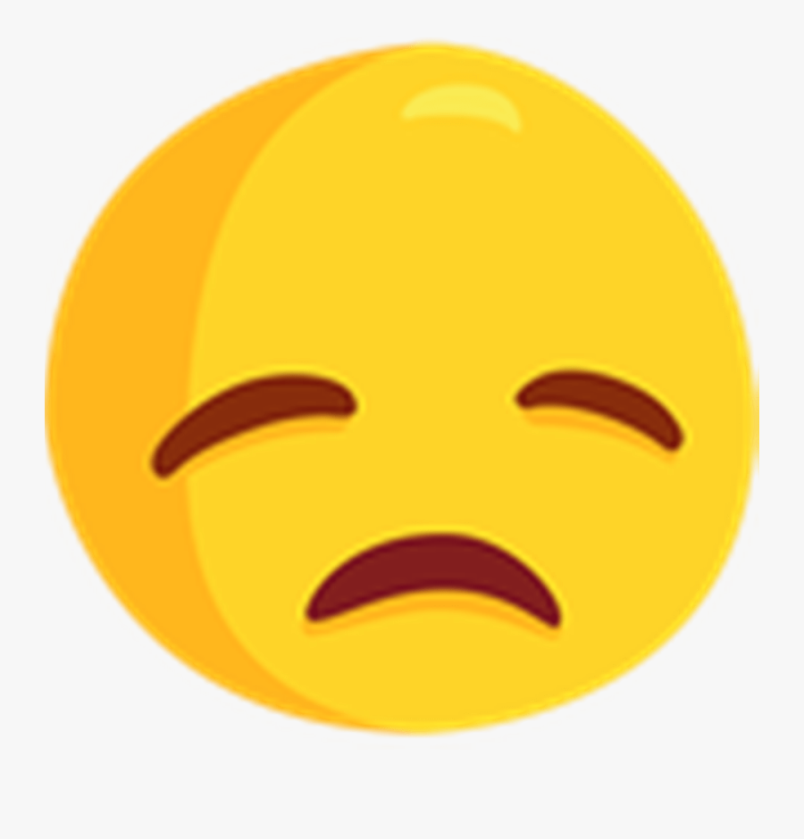 Transparent Yeehaw Clipart - Facebook Messenger Sad Emoji, Transparent Clipart