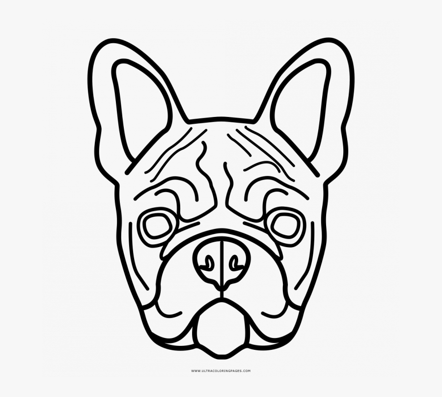 Medium Size Of Coloring Page - Bulldog Frances Para Dibujar, Transparent Clipart