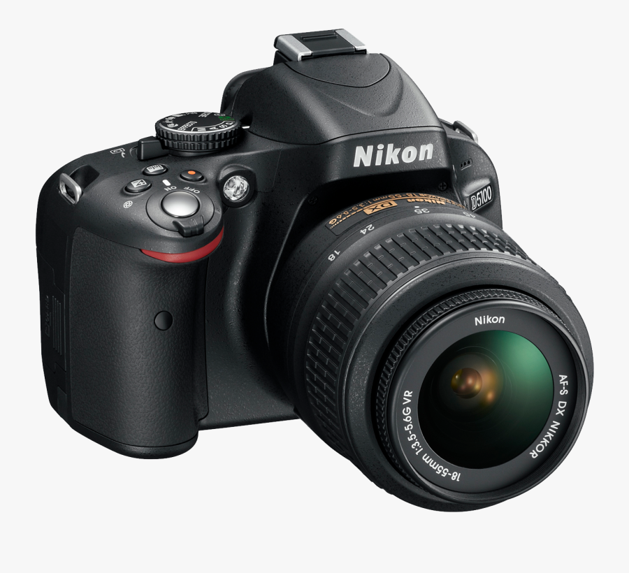 Camera Image Png - Nikon D5200, Transparent Clipart