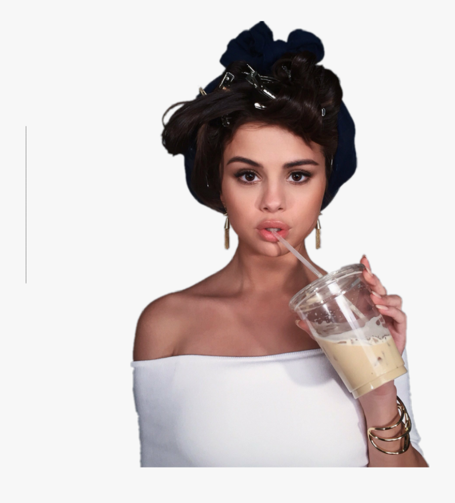 #selenagomez #selena #gomez - Selena Gomez Coffee Shirt, Transparent Clipart