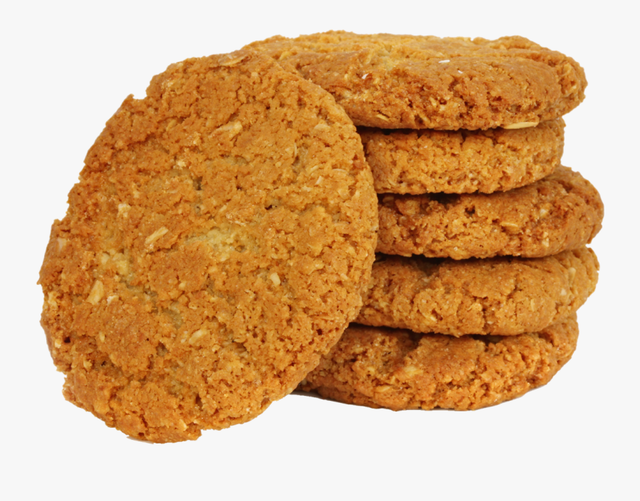 Anzac Biscuit Biscuits Clip Art Bakery - New Zealand Anzac Biscuits, Transparent Clipart