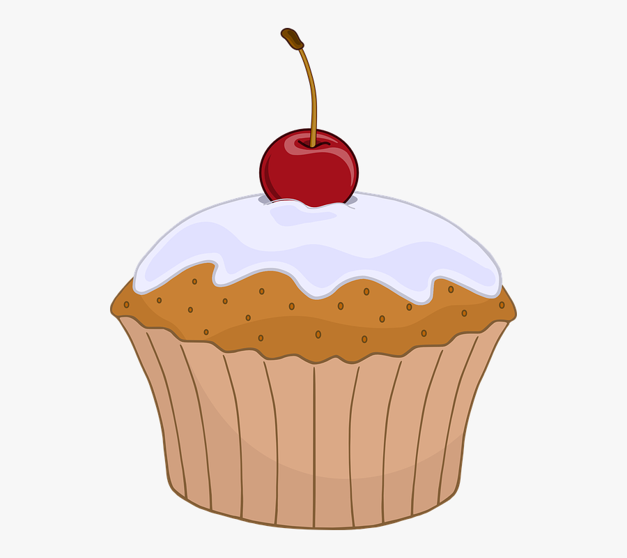 Muffin, Cupcake, Sweet, Cake, Dessert, Bakery, Frosting - Cupcake Clip Art, Transparent Clipart