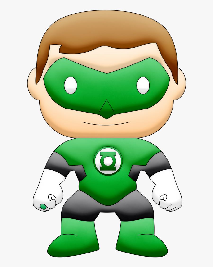 Baby Green Lantern Cartoon, Transparent Clipart
