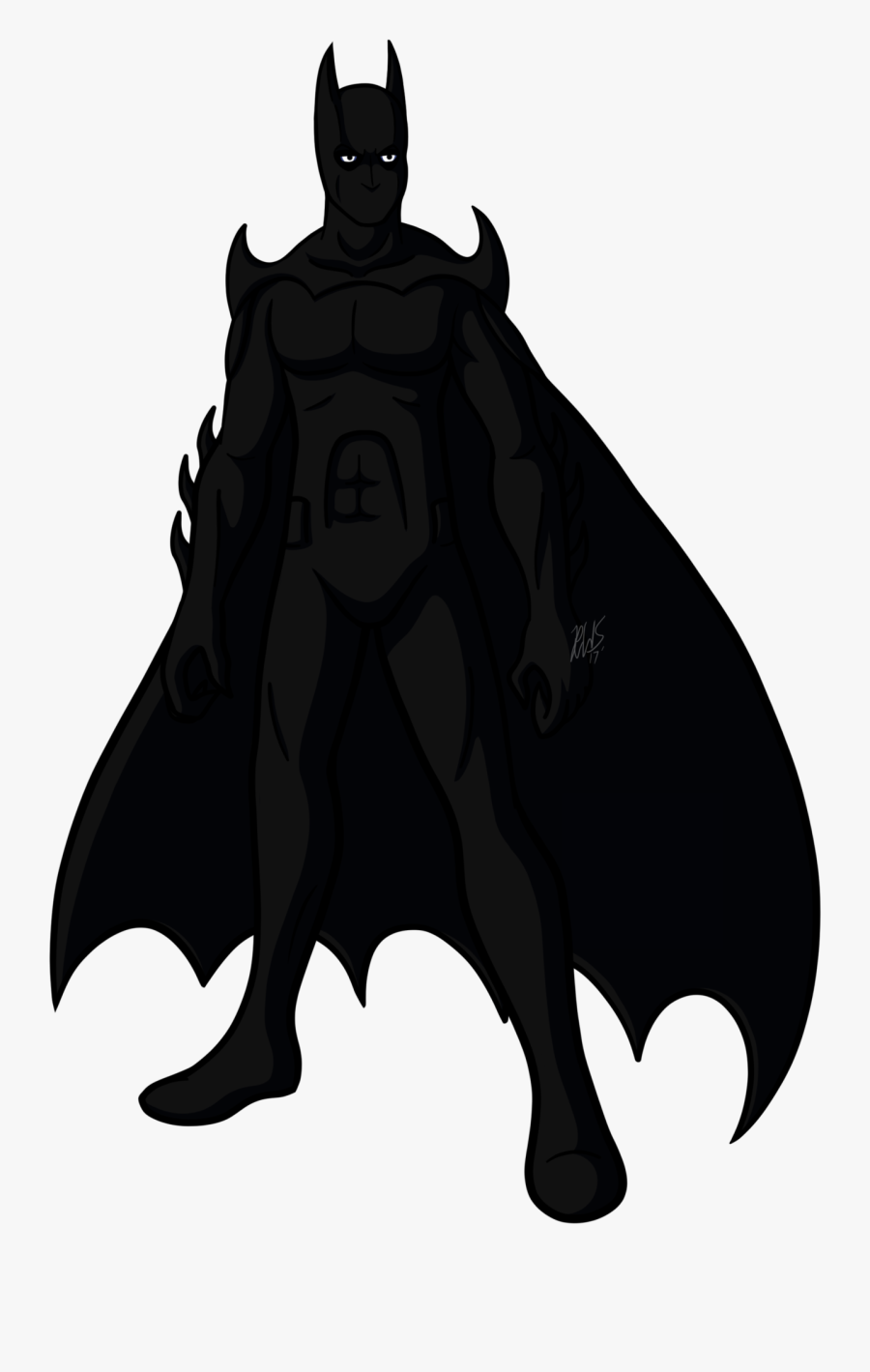 Two-face Artist Drawing Green Lantern - Big Black Bat, Transparent Clipart