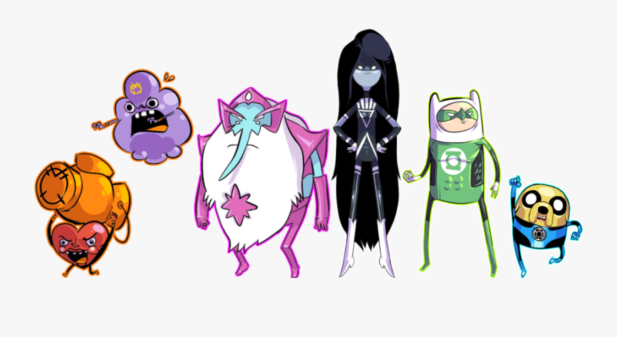 Adventure Time Superheros - Green Lantern Adventure Time, Transparent Clipart