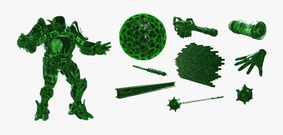 Injustice 2 Green Lantern Constructs, Transparent Clipart