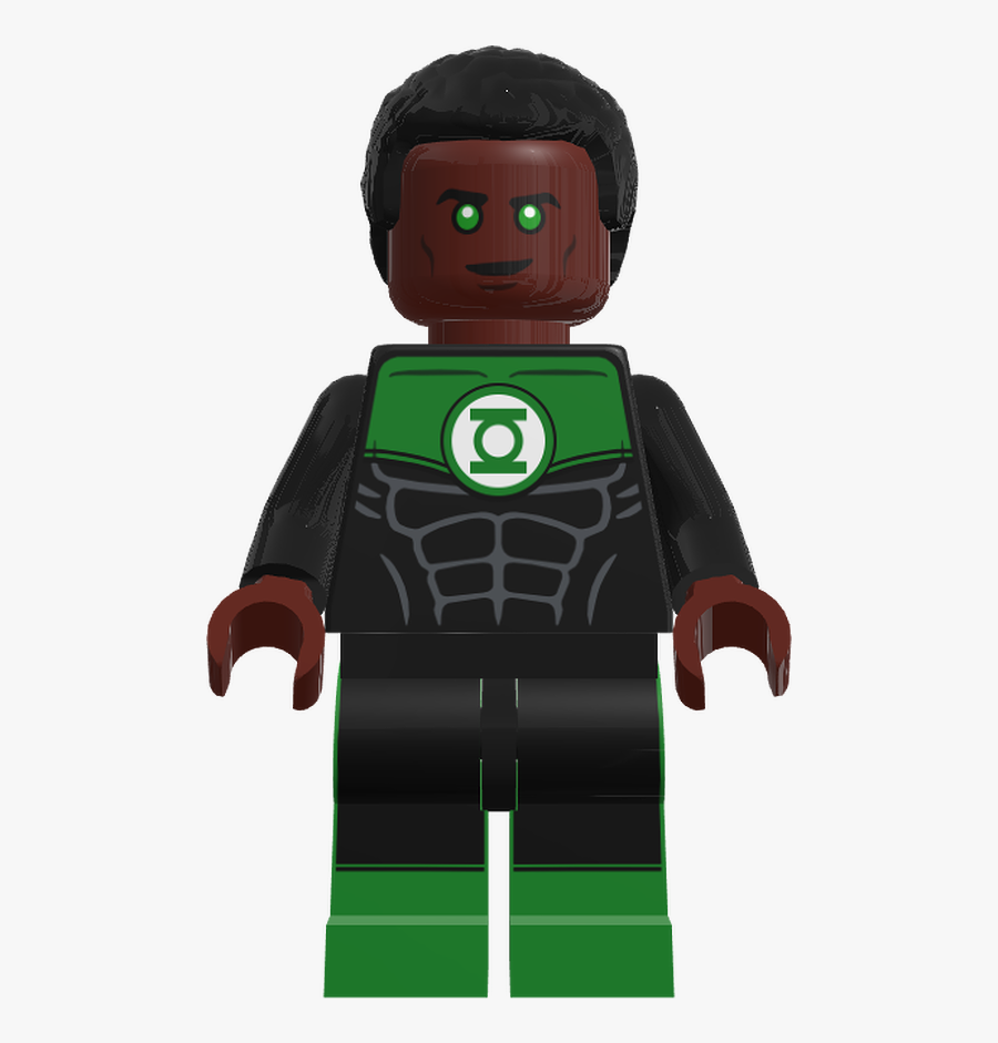 Green Lantern John Stewart Png - Lego Green Lantern John Stewart, Transparent Clipart