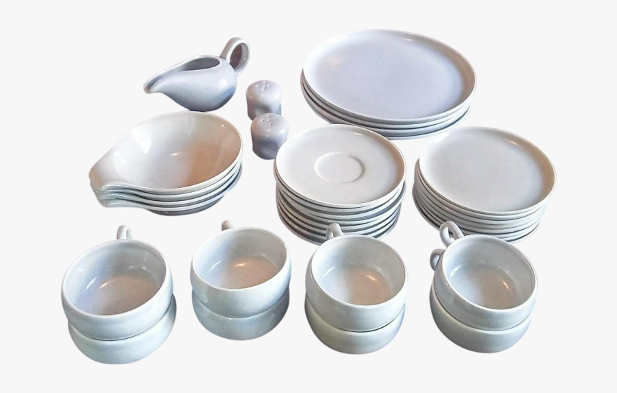 Dinerware Dining Ware Set Black And White Dinner Plates - Bowl, Transparent Clipart