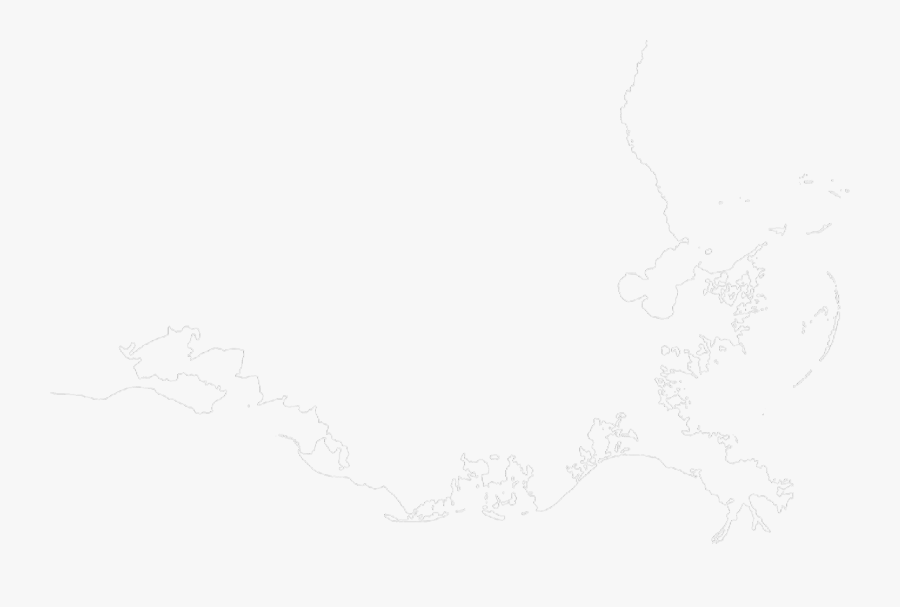 Louisiana Drawing Cypress Tree - Drawing, Transparent Clipart