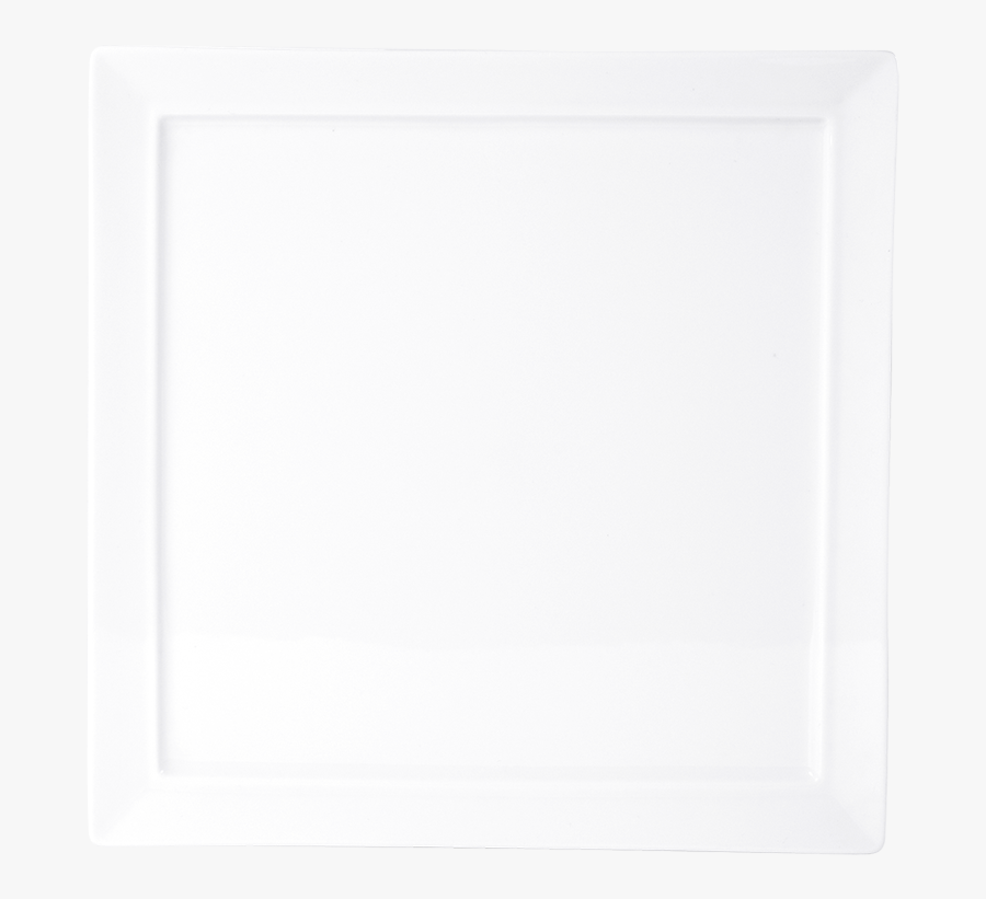 Fidji Dinner In Bernardaud - Square White Plate Png, Transparent Clipart