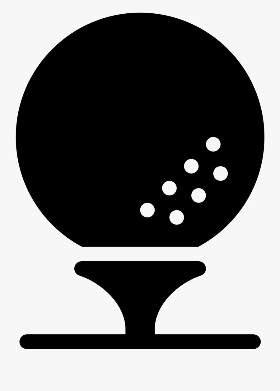 Golf Ball Icon Png, Transparent Clipart
