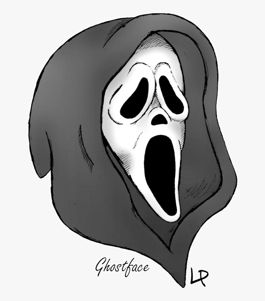 Clip Art Drawing Ubisafe Ghost Png - Ghostface Png, Transparent Clipart