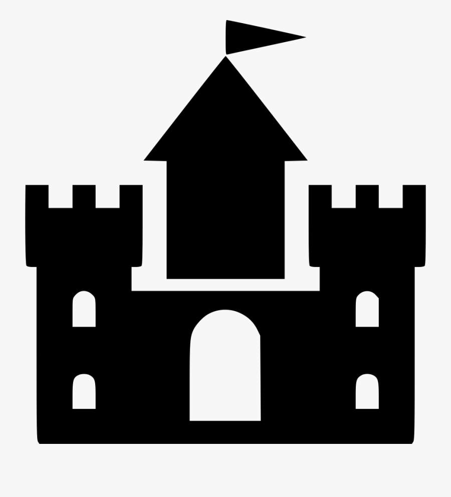 Icon Castle, Transparent Clipart