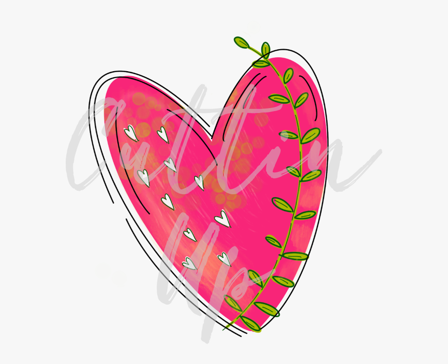 Transparent Drawn Heart Png - Heart, Transparent Clipart