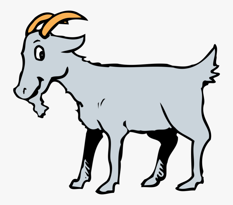 Clip Art Boer Goat Clip Art - Goat Black And White, Transparent Clipart
