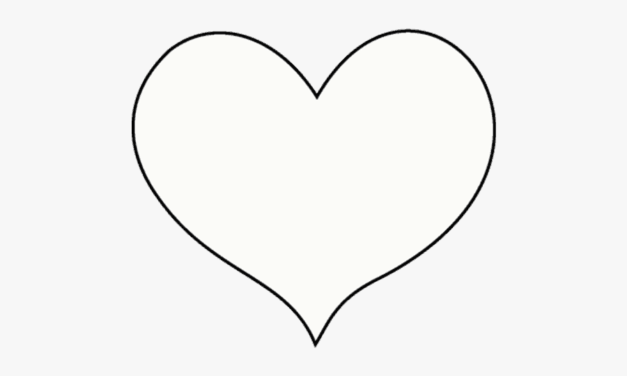 Clip Art How To Draw A - Heart Icon White No Background, Transparent Clipart