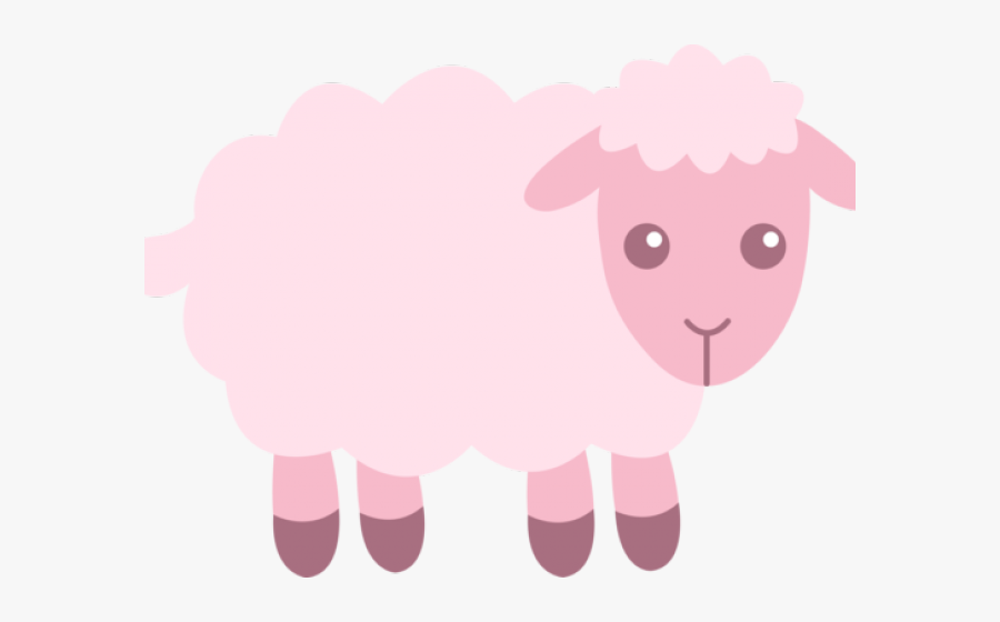 Transparent Sheep Clipart Png - Pink Sheep Clipart, Transparent Clipart