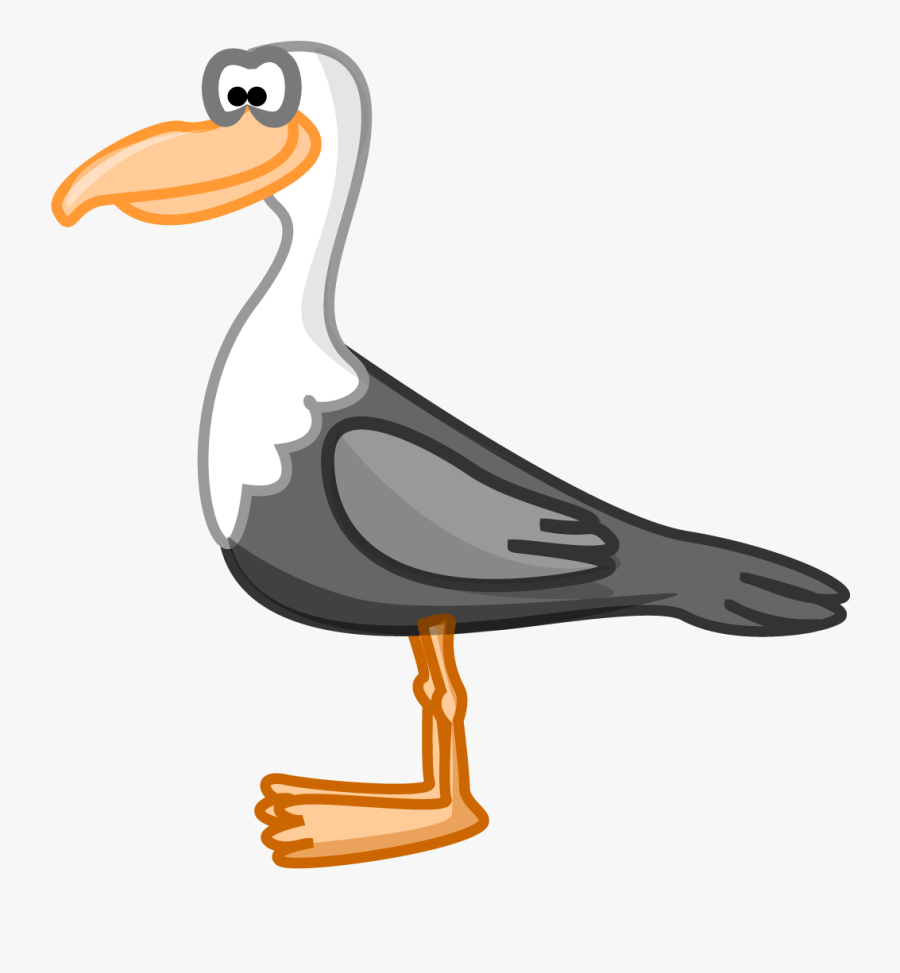 Cartoon Duck Bird Euclidean Vector Download - Goose, Transparent Clipart
