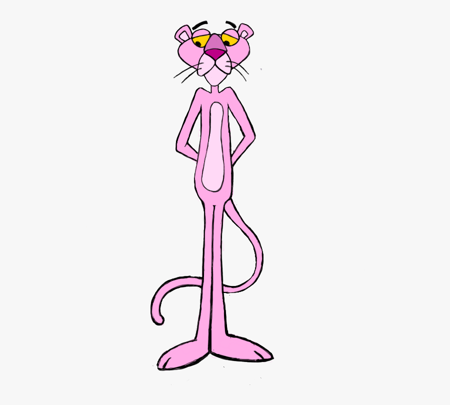 #pink #panther #pinkpanther #pinkpanter #pantera - Illustration, Transparent Clipart