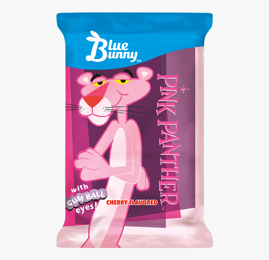 Blue Bunny Ice Cream Pink Panther, Transparent Clipart