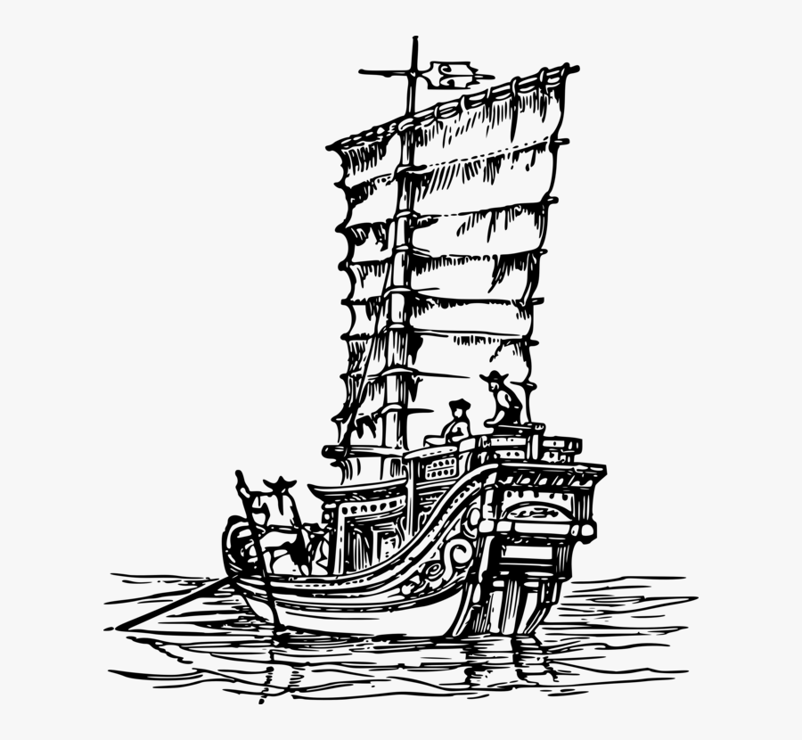 Caravel,naval Ship,shoe - Mast, Transparent Clipart