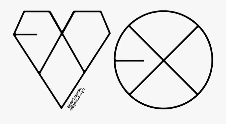 Label Stickers, Logos, Exo, Logo, A Logo - Circle In 16 Parts, Transparent Clipart