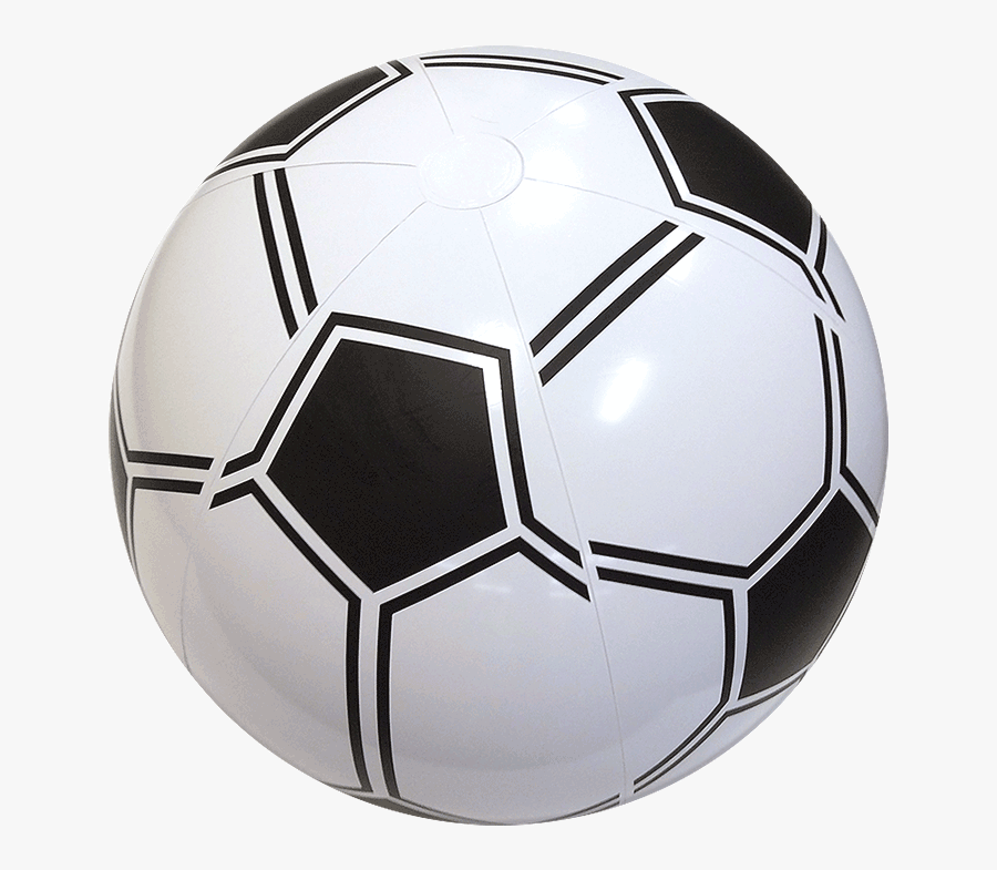Clip Art Inch Beach Ball - Beach Ball Soccer Football, Transparent Clipart