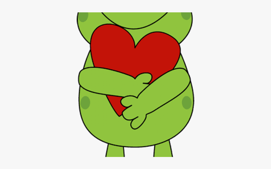 Pet Clipart Valentine - Rana Enamorada, Transparent Clipart