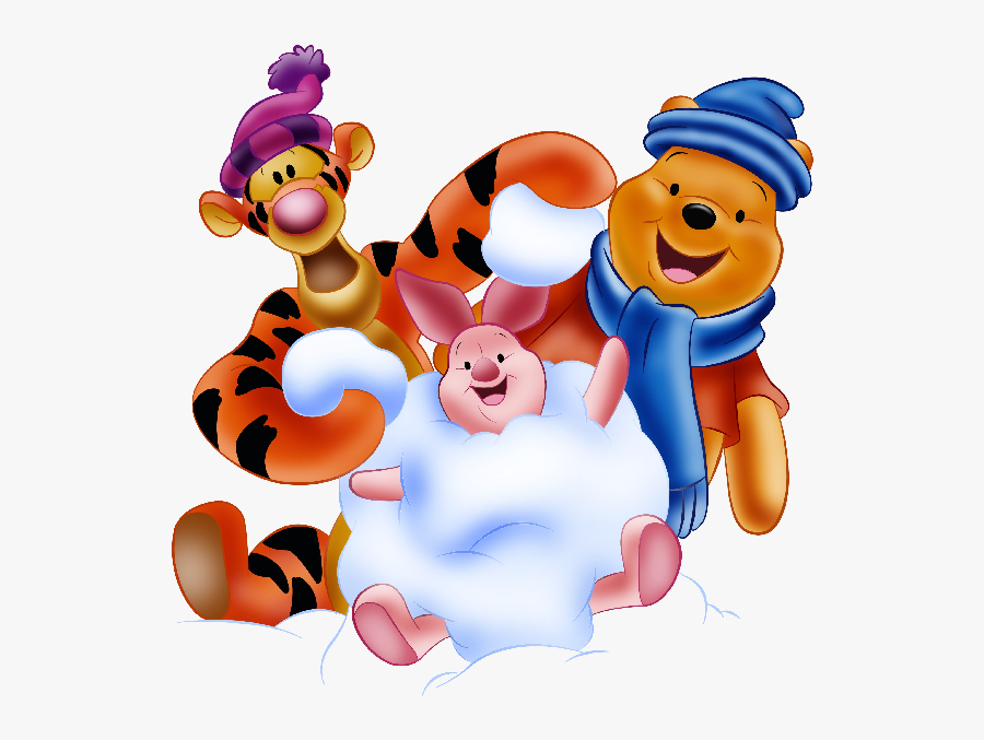 Pooh Bear Clip Art - Winnie The Pooh And Friends Christmas Png, Transparent Clipart