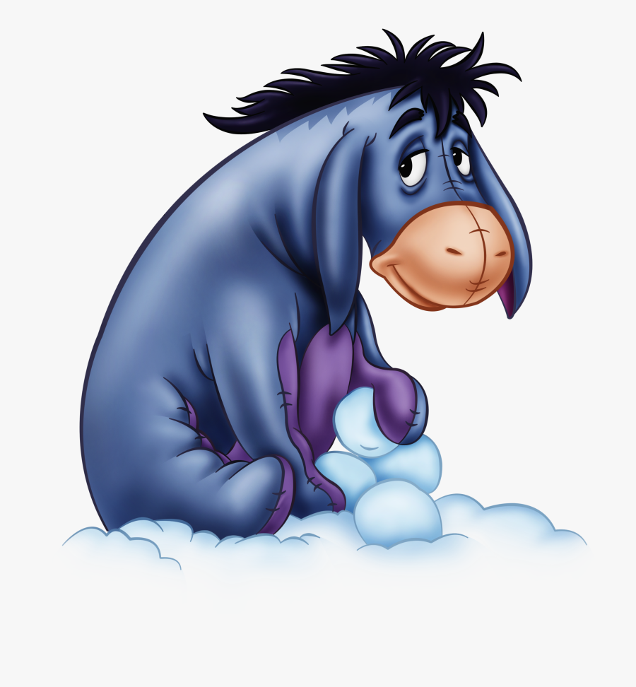 Eeyore Con Bolas De - Know I M Just An Eeyore, Transparent Clipart