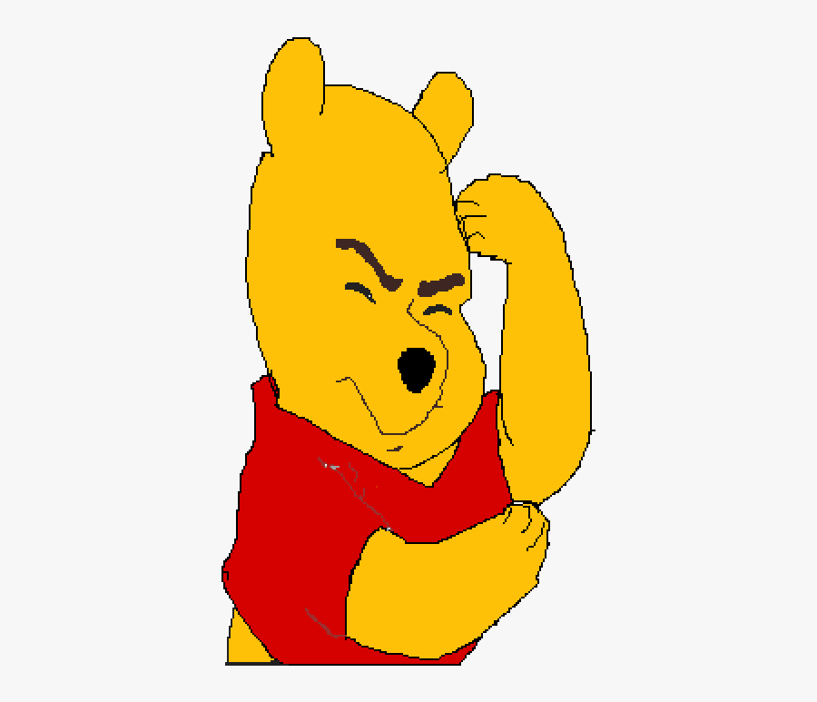 Winnie The Pooh Thinking Png, Transparent Clipart