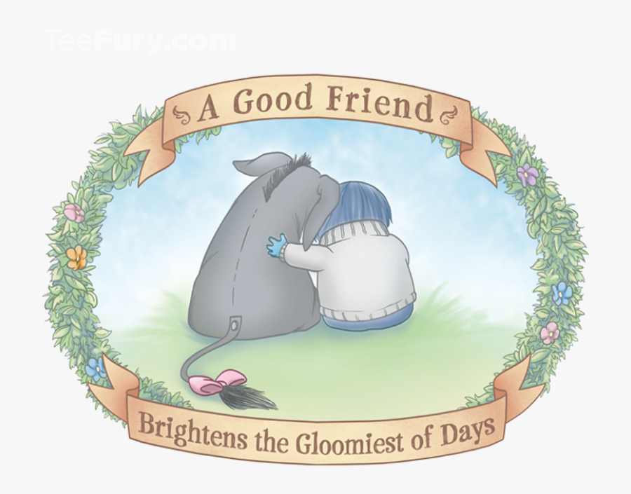 Windy Clipart Pooh Bear - Eeyore And Sadness, Transparent Clipart