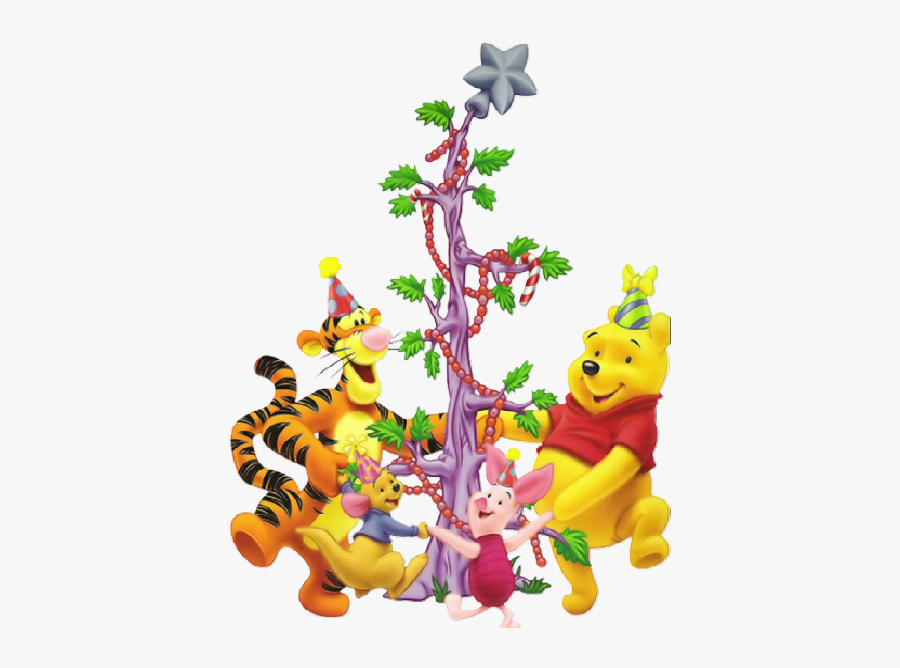 Baby Winnie The Pooh Christmas, Transparent Clipart