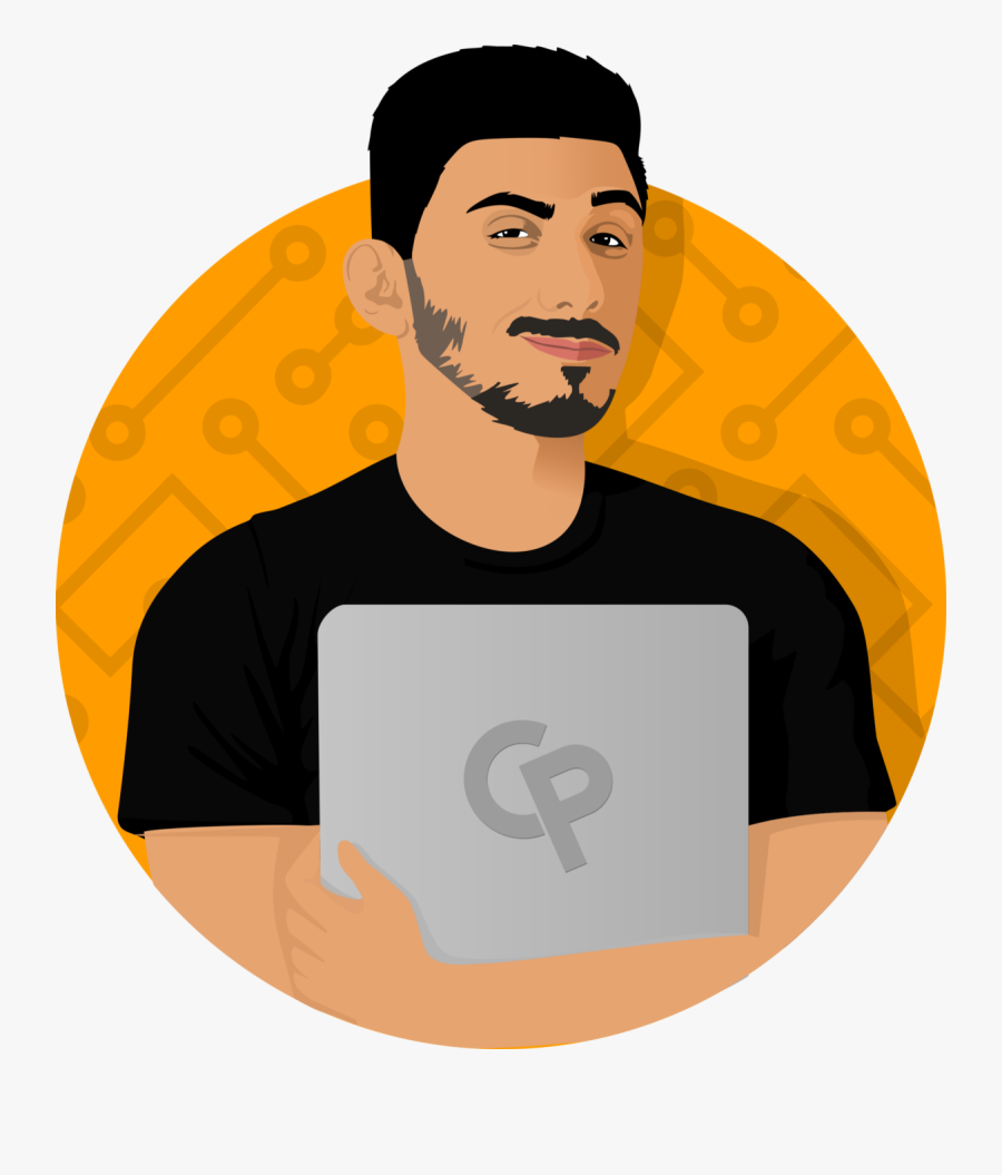 Clip Art Medium - Clever Programmer, Transparent Clipart