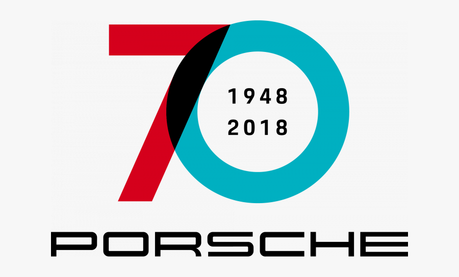 Among The Cars On Display At The Autoshow Will Be An - Porsche 70th Anniversary Logo, Transparent Clipart