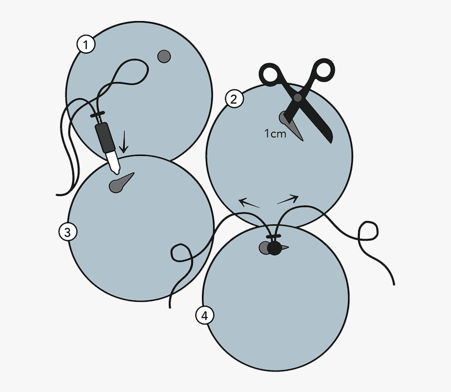 How Do You Make Your Own String Light - Cotton Ball Lights Assembly, Transparent Clipart