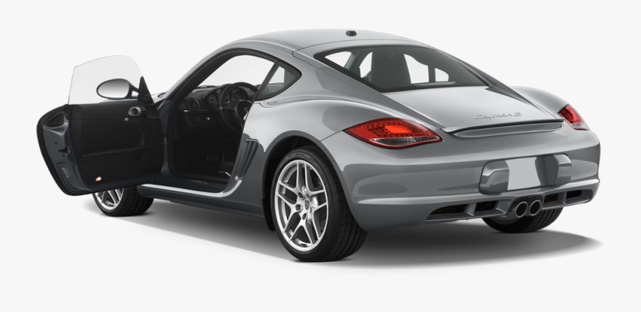 #porsche #cayman #silver #car #door #open #coupe #sportscar - Porsche Cayenne 2 Door, Transparent Clipart