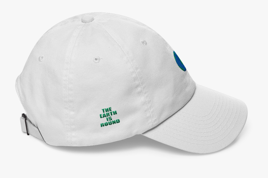 The Earth Is Round Classic Cotton Ball Cap - Baseball Cap, Transparent Clipart
