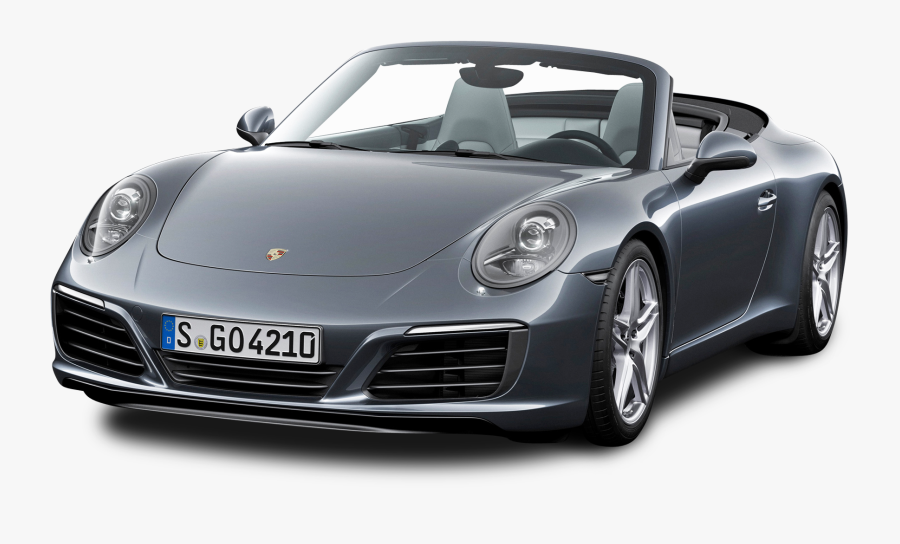 Grey Porsche 911 Carrera Car Png Image - Porsche 911 Png, Transparent Clipart
