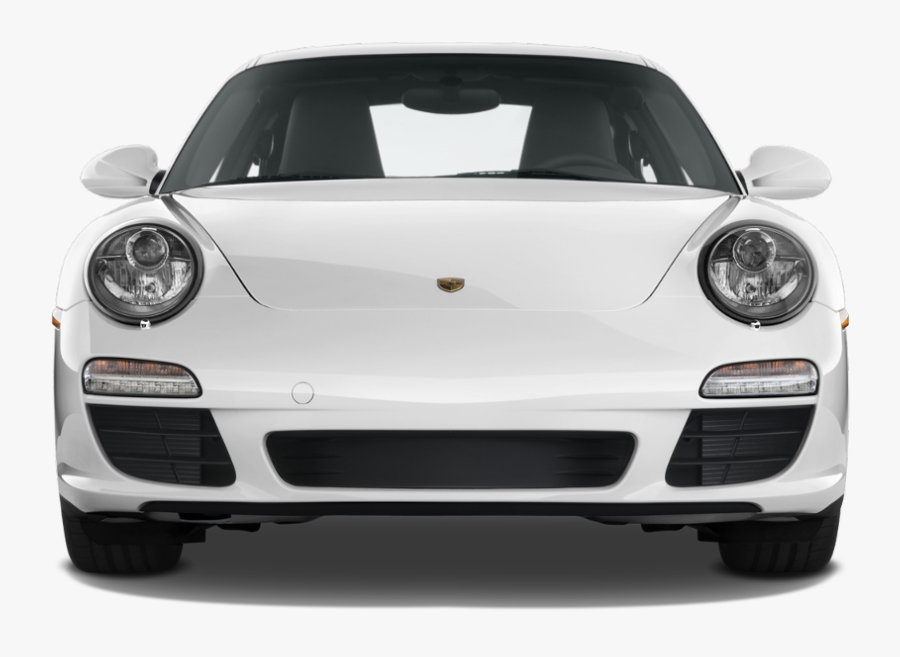 #porsche #997 #carrera #car #front #911 #white - 2013 Porsche Panamera Front, Transparent Clipart